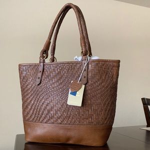 Tommy Bahama Genuine Leather Tote